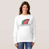 Wassermelone Sweatshirt (Vorne ganz)