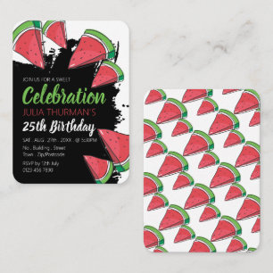 Wassermelone, Sweet Celebration Handout Tickets
