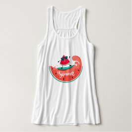 Wassermelone-Tank Tank Top