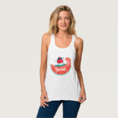 Wassermelone-Tank Tank Top (Vorderseite Vollansicht)