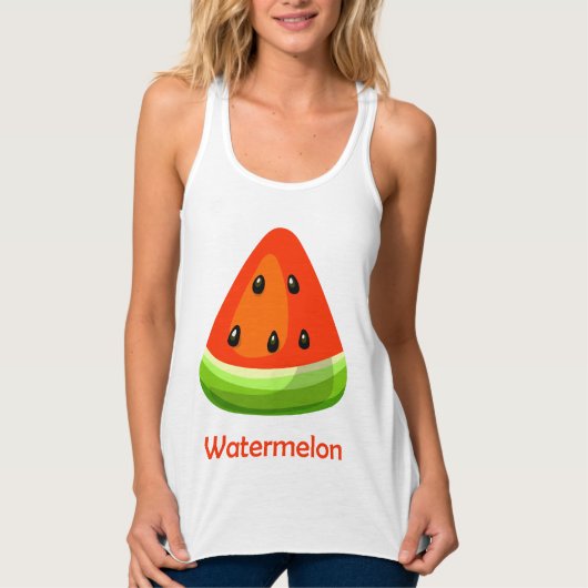 Wassermelone Tank Top (Vorderseite)