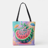Wassermelone Tasche (Rückseite)