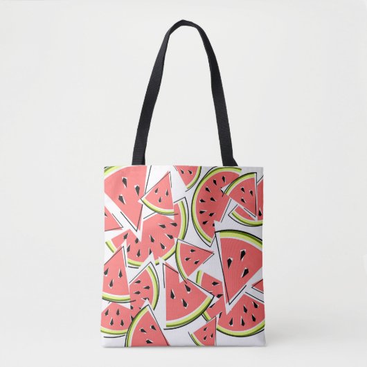 Wassermelone Tasche Gelb Rücken (Vorderseite)