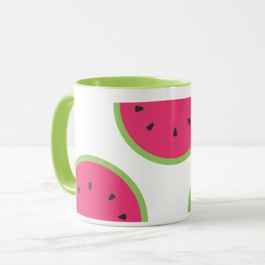 Wassermelone Tasse (Vorderseite Links)