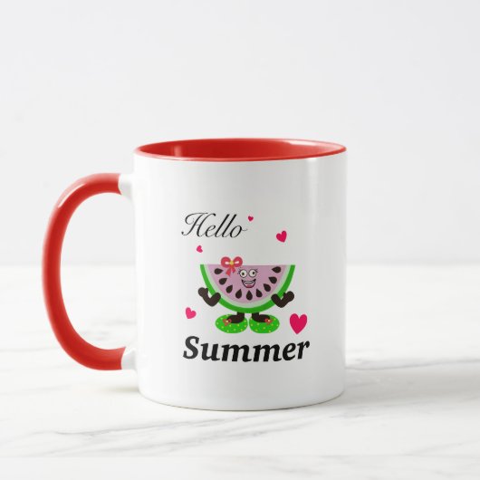 Wassermelone Tasse (Links)