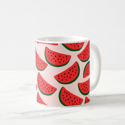 Wassermelone Tasse (VorderseiteRechts)