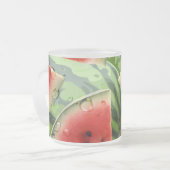 Wassermelone-Tasse Mattglastasse (Vorderseite Links)