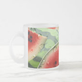 Wassermelone-Tasse Mattglastasse (Links)