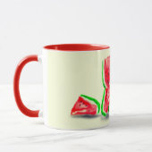 Wassermelone Tasse - Spaß (Links)