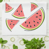 Wassermelone Textuch Küchentuch (Gefaltet)