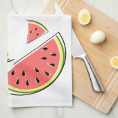 Wassermelone Textuch Küchentuch (Viertel Falte)