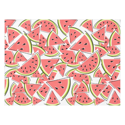 Wassermelone Tischdecke (Vorderseite (Horizontal))