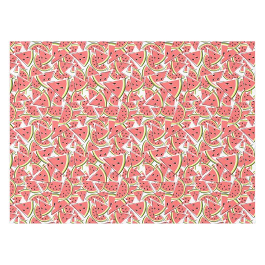 Wassermelone Tischdecke (Vorderseite (Horizontal))