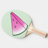 Wassermelone Tischtennis Schläger (Seitenansicht)