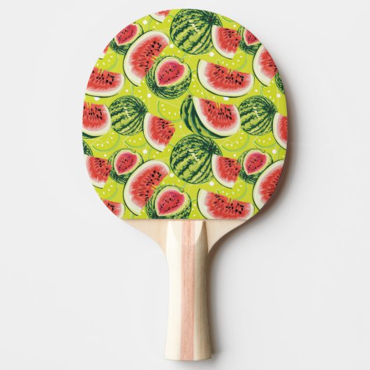 Wassermelone Tischtennis Schläger (Vorderseite)