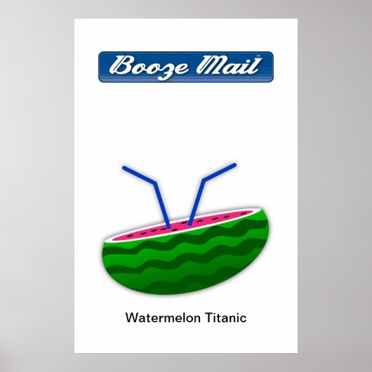 Wassermelone Titanic Poster (Vorne)