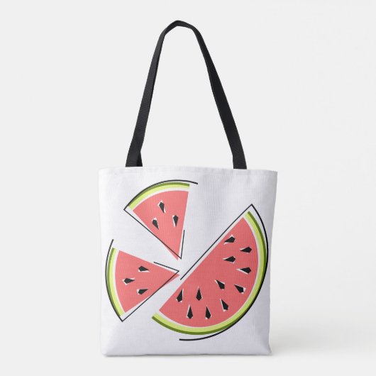 Wassermelone Tosack Tasche (Rückseite)