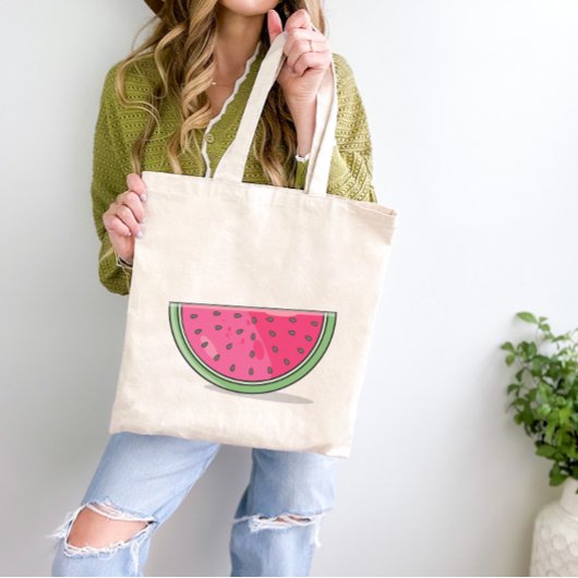 Wassermelone Tragetasche