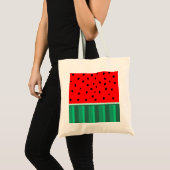 Wassermelone Tragetasche (Vorderseite (Produkt))