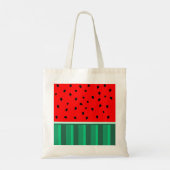 Wassermelone Tragetasche (Rückseite)