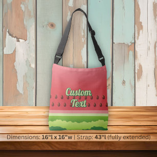 Wassermelone Tragetaschen Mit Langen Trägern