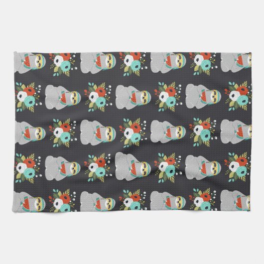 Wassermelone-Trägheits-Muster Geschirrtuch (Horizontal)