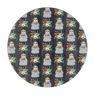 Wassermelone-Trägheits-Muster Schneidebrett