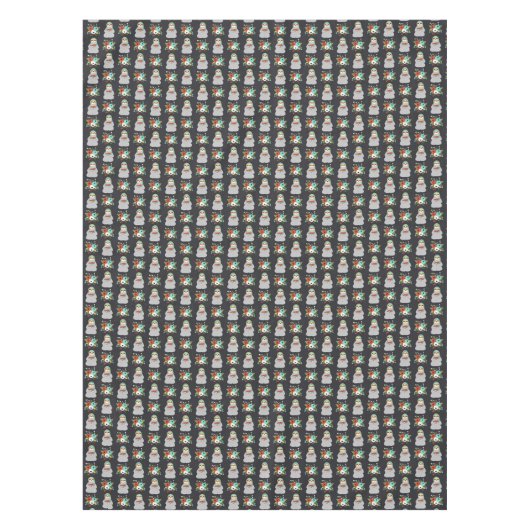 Wassermelone-Trägheits-Muster Tischdecke (Vorderseite)