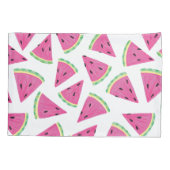 Wassermelone tropisches Fruchtmuster Kissenbezug (Rückseite)