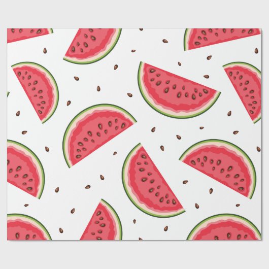 Wassermelone-tropisches Sommer-Packpapier Geschenkpapier (Flach)