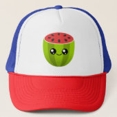 Wassermelone Truckerkappe (Vorderseite)