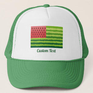 Wassermelone Truckerkappe