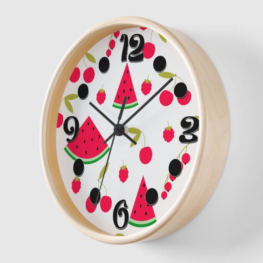 Wassermelone Uhr (Winkel)