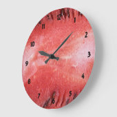 Wassermelone-Uhr Große Wanduhr (Winkel)