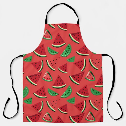 Wassermelone und Limone Scheiben Schürze (Vorderseite)