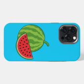 Wassermelone und Scheibe iPhone Hülle (Rückseite (Horizontal))