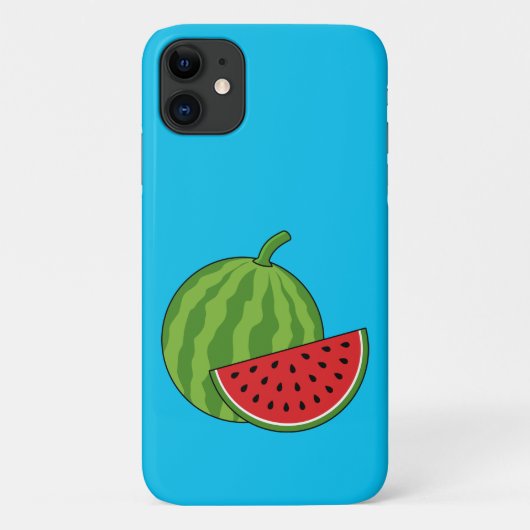 Wassermelone und Schnitte Case-Mate iPhone Hülle (Rückseite)
