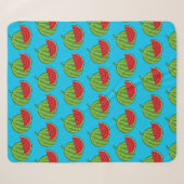 Wassermelone und Schnitte Sherpadecke (Vorderseite (Horizontal))