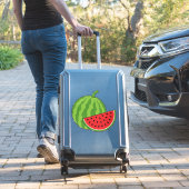 Wassermelone und Slice Aufkleber (Koffer Insitu)