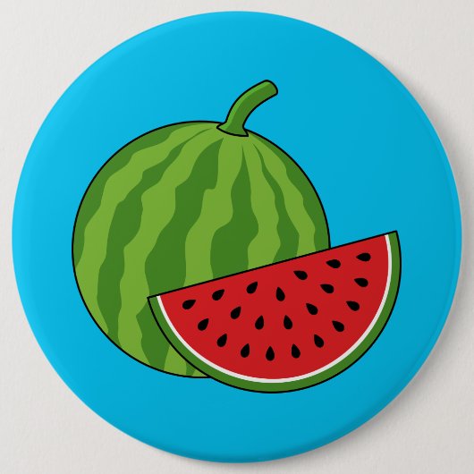 Wassermelone und Slice Button (Vorderseite)