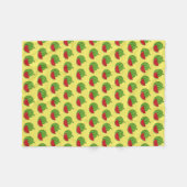 Wassermelone und Slice Fleecedecke (Vorderseite (Horizontal))