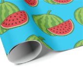 Wassermelone und Slice Geschenkpapier (Rolleneckpunkt)