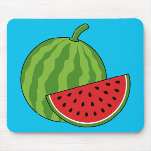 Wassermelone und Slice Mousepad
