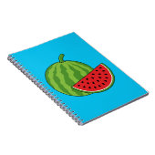 Wassermelone und Slice Notizblock (Rechte Seite)