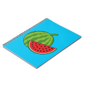 Wassermelone und Slice Notizblock (Linke Seite)