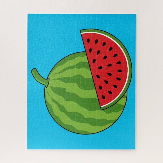 Wassermelone und Slice Puzzle (Vertikal)