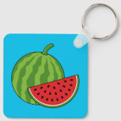 Wassermelone und Slice Schlüsselanhänger (Rückseite)