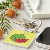 Wassermelone und Slice Schlüsselanhänger (Vorderseite rechts)