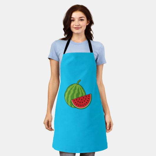 Wassermelone und Slice Schürze (Getragen)