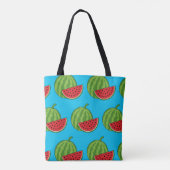 Wassermelone und Slice Tasche (Rückseite)